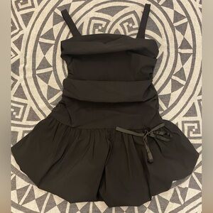ASOS CISOS Designs Little Black Party Mini Dress! Sz 8! Made in Romania.